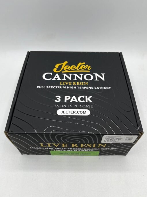 Jeeter Cannon Live Resin 3 Packs