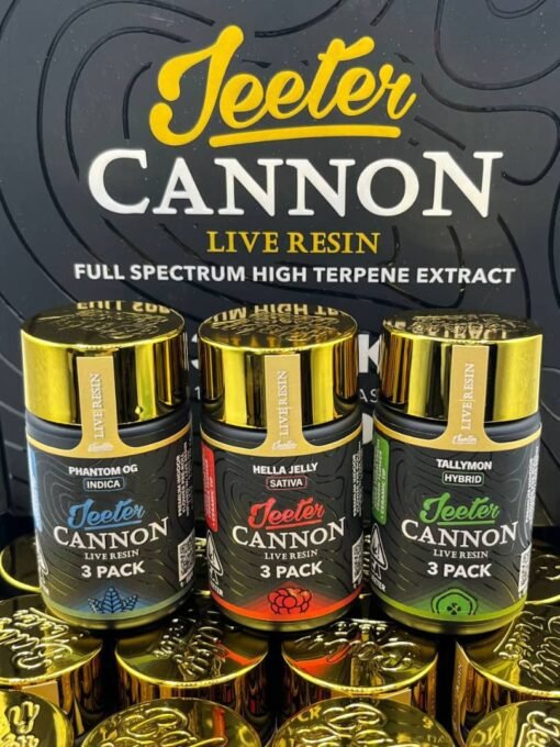 Jeeter Cannon Live Resin 3 Packs