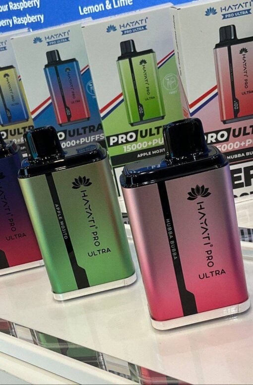 Hayati Pro Ultra 15000+ Puffs | 30+ Flavours | New Device