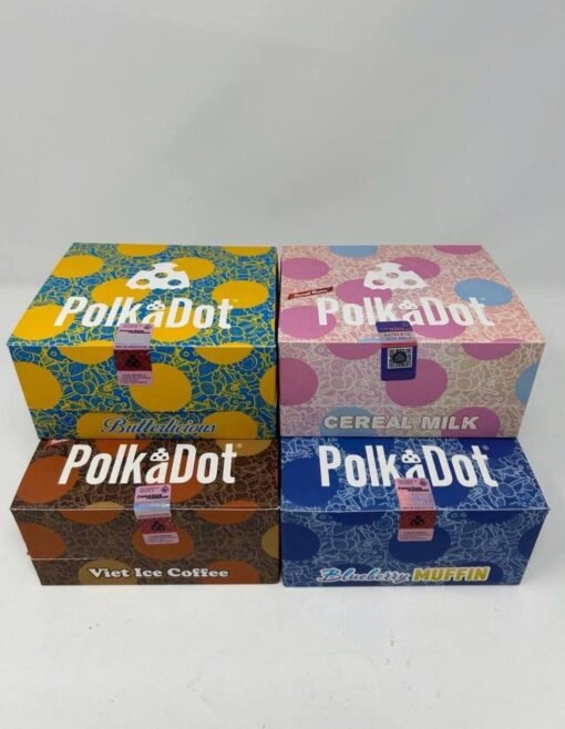 Polkadot magic mushroom Belgian chocolate