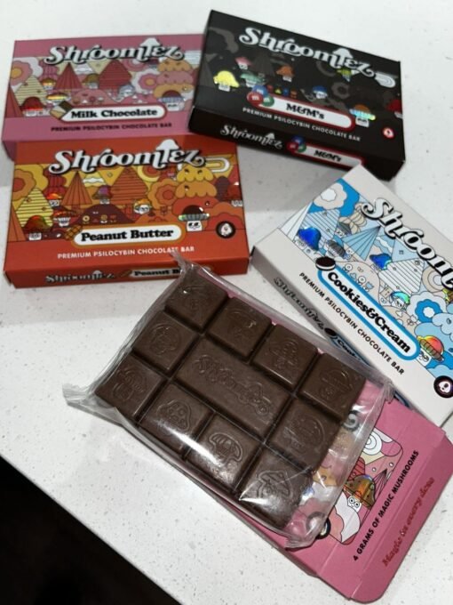 Shroomies Chocolate Bars