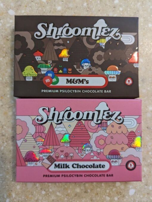 Shroomies Chocolate Bars