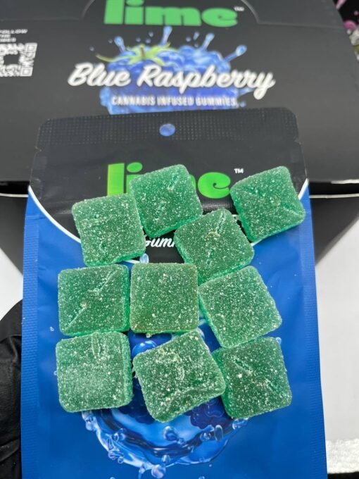 Lime-Infused Cannabis Gummies